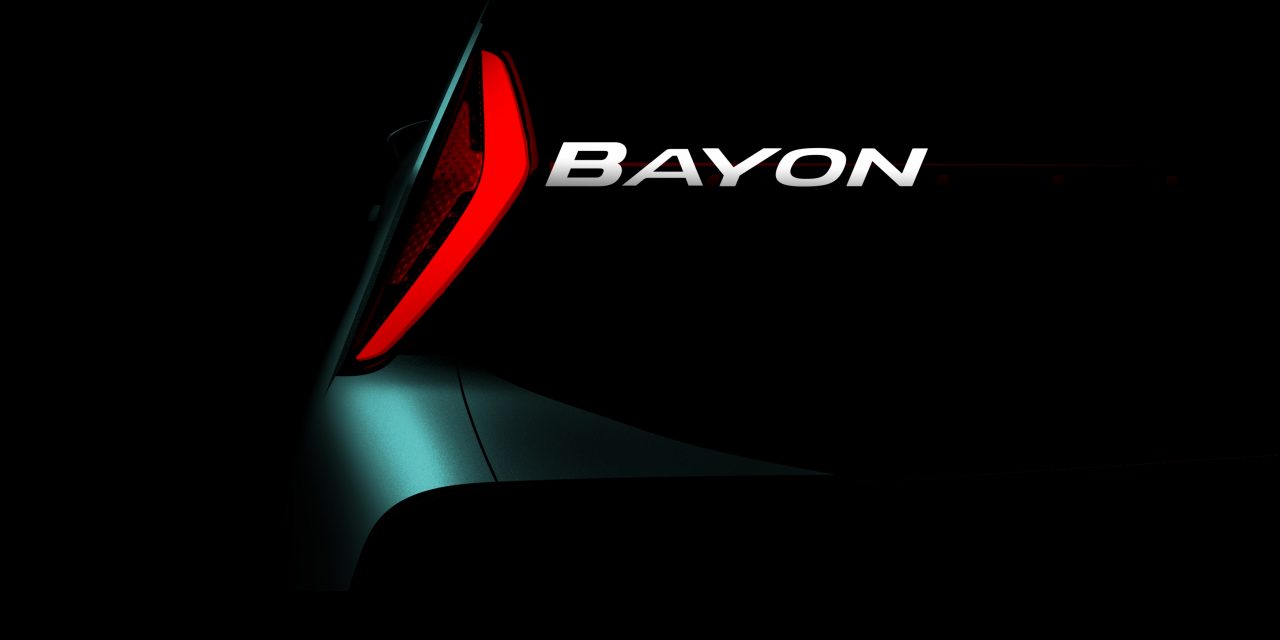 Novedad: El nuevo SUV de Hyundai se llamará Bayon