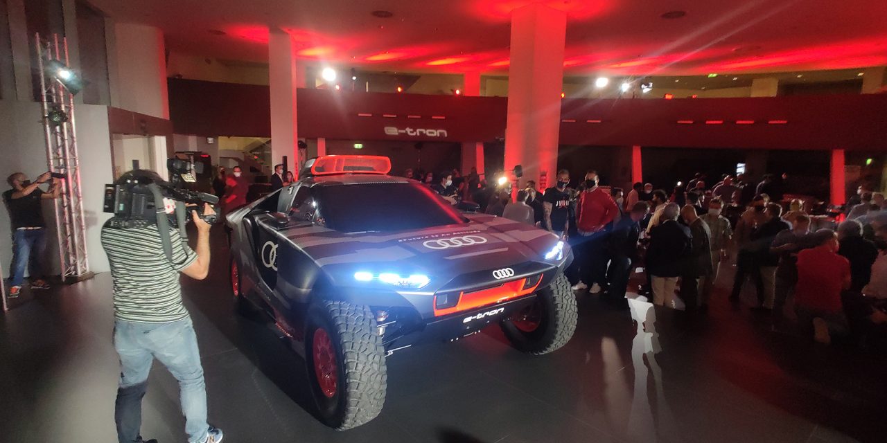 Presentación Audi RS Q e-Tron Dakar en Madrid