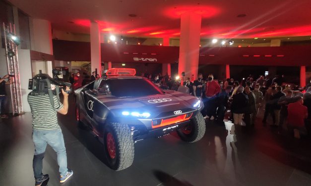Presentación Audi RS Q e-Tron Dakar en Madrid