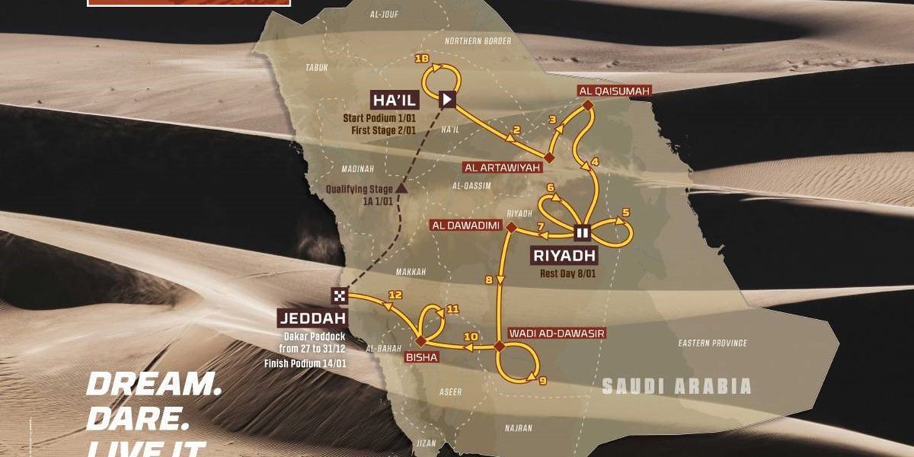 Recorrido Dakar 2022. Mucha arena y mucha navegación