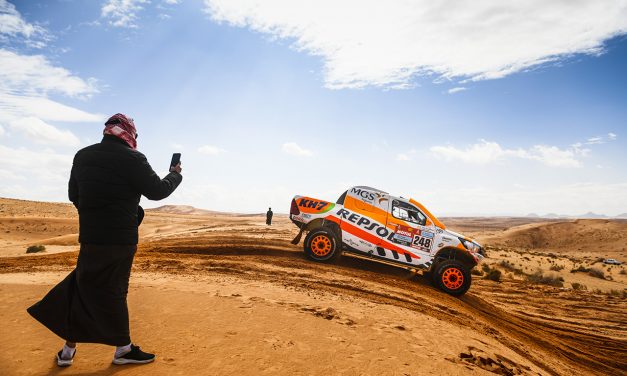 Etapa 1B Dakar 2022 (Hail-Hail). Comunicado de Prensa Repsol Rally Team