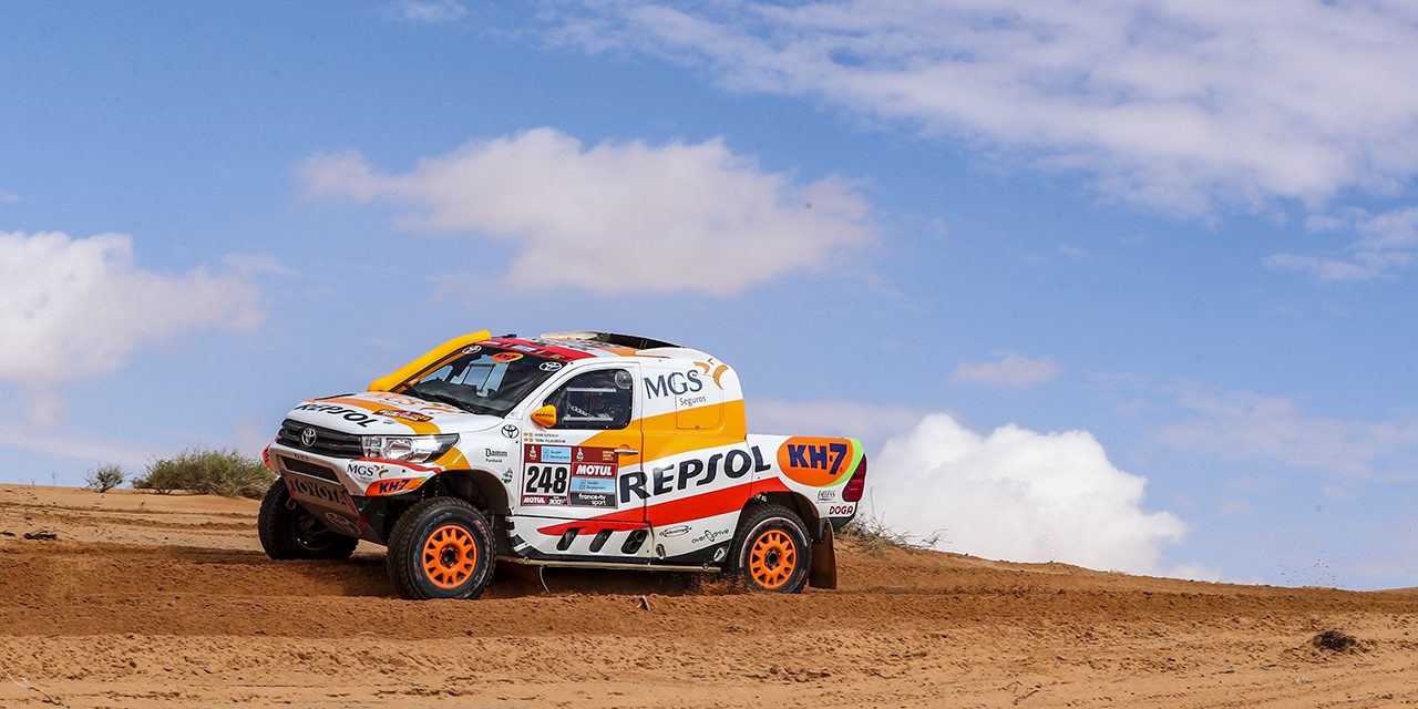 Etapa 3 Dakar 2022 (Al Qaisumah – Al Qaisumah) Repsol Rally Team