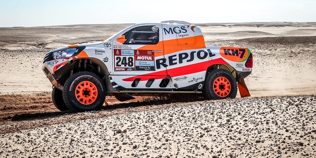 Etapa 4 Dakar 2022 (Al Qaisumah – Riyadh) Comunicado de Prensa Repsol Rally Team