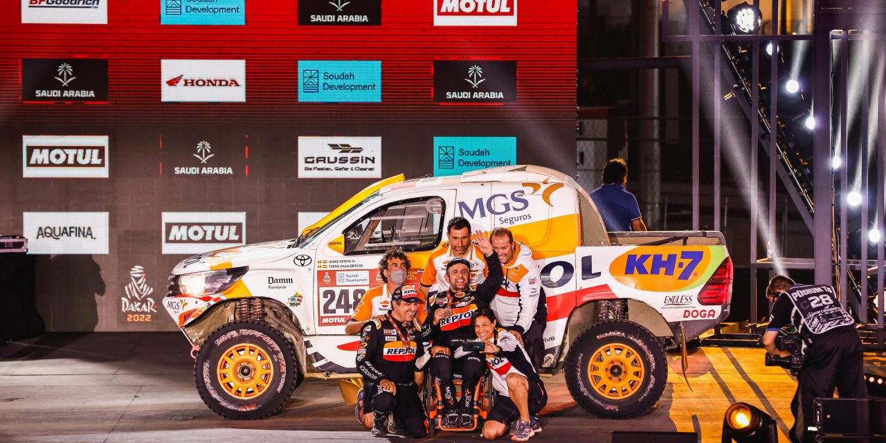 Etapa 12 Dakar 2022 (Bisha – Jeddah) Comunicado de Prensa Repsol Rally Team