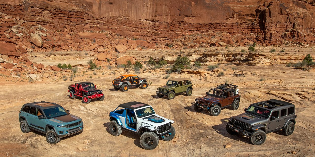 Los 4xe, protagonistas del Easter Jeep Safari 2022