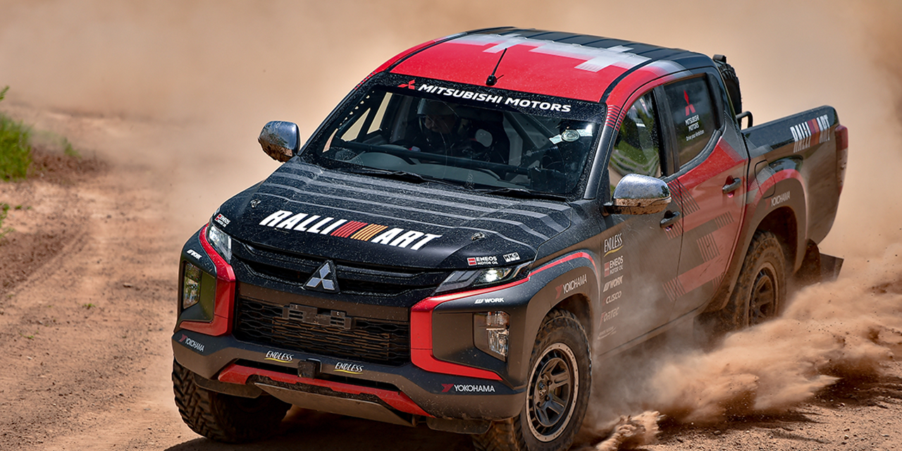 Mitsubishi prepara el Asia Cross Country Rally 2022