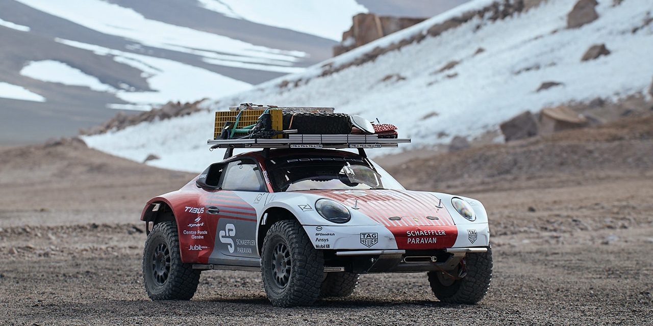 Porsche sube hasta los 6.007 metros en Ojos del Salado, la cima del mundo en 4×4