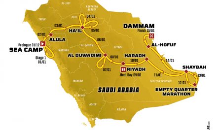 Recorrido Dakar 2023