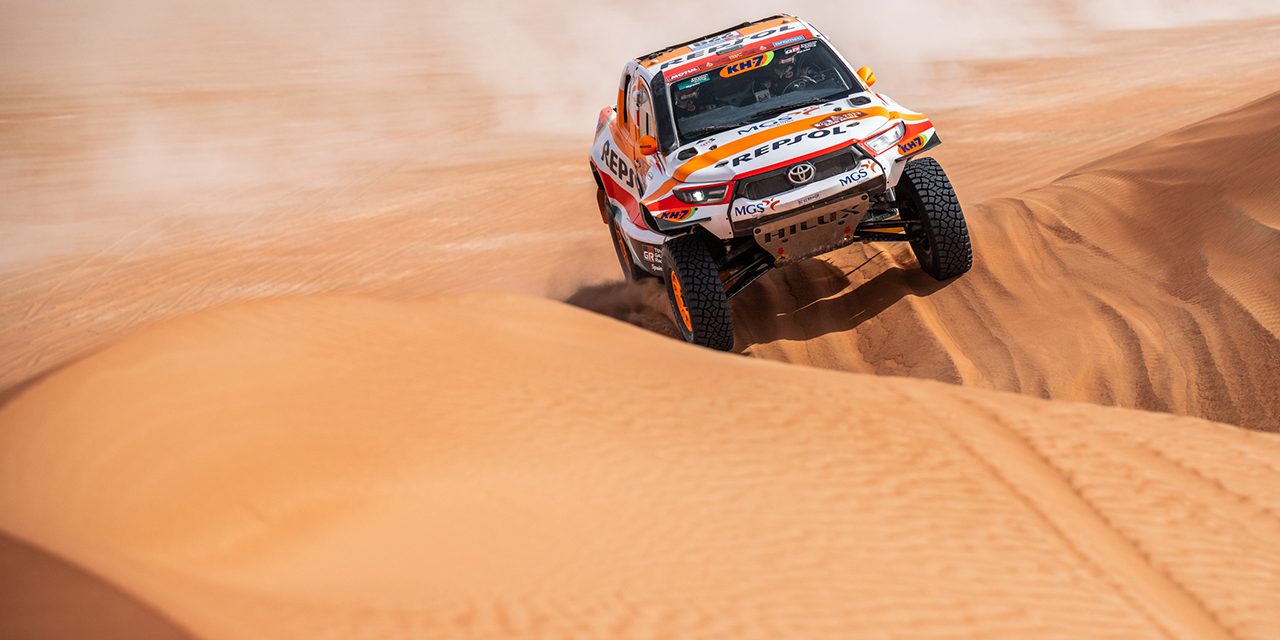 Etapa 12 Dakar 2023 (Ardah – Shaybah). Comunicado de Prensa Repsol Rally Team