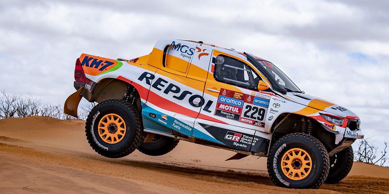 Etapa 4 Dakar 2023 (Hail-Hail). Comunicado de Prensa Repsol Rally Team