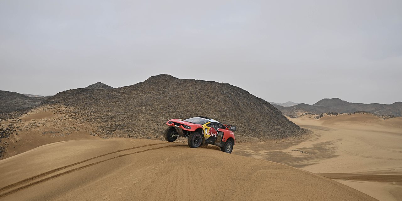 Dakar 2023. Etapa 8. Al Duwadimi – Riad. Victoria de Loeb, por exceso de velocidad de Sainz